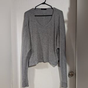 Brit & Bri Grey Long Sleeve XL